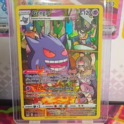 Pokemon TCG Lost Origin Gengar TG06/TG30 Trainer Gallery Full Art NM - Image 1