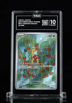 Pokemon Shuckle 064/063 Mega Symphonia Art Rare TAG 10 Japanese 2025 #05 - Image 1