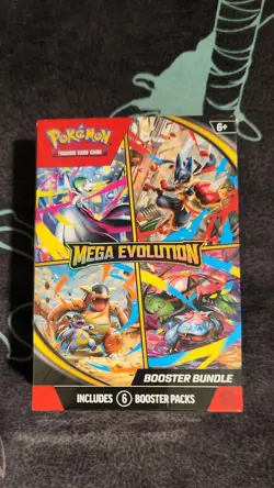 Pokemon TCG Mega Evolution Booster Bundle Sealed - Image 1