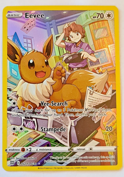 Pokemon TCG: Eevee Brilliant Stars TG11 Trainer Gallery MINT - Image 1