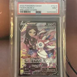 Pokemon - Sylveon V TG14 **MINT PSA 9** Brilliant Stars Trainer Gallery - Image 1