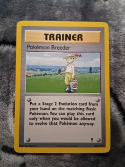 Pokemon Breeder 102/110 Legendary Collection Regular LP+ Very Clean - Image 1