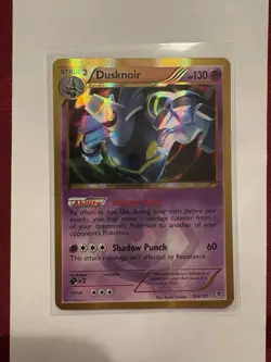 |Pokemon|Dusknoir Secret Rare|Plasma Blast|104/101|Near Mint| - Image 1
