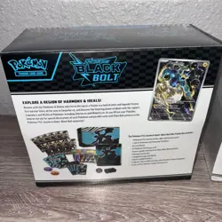 Pokemon TCG Black Bolt and White Flare Elite Trainer Box ETB Set of 2 Sealed - Image 5