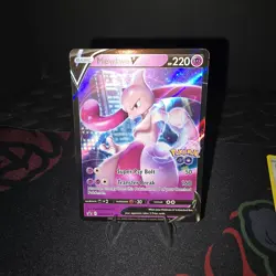 Pokemon GO Mewtwo V Battle Deck Complete Deck Only - SWSH223 Promo and Deck Box 820650850479 - Image 2