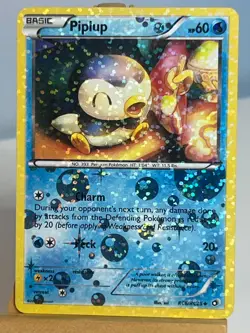 Pokemon TCG Piplup RC6/ RC25 Legendary Treasures Reverse Holo Uncommon - Image 1
