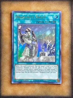 Yugioh Dragunity Draft GFTP-EN039 Ultra Rare 1st Ed NM - Image 1