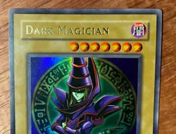 Yugioh Dark Magician Ultra Rare LOB-005 OG Original Print 2002 Unlimited Vintage - Image 3