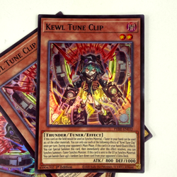 Yugioh! 3x Playset Kewl Tune Clip PHRE-EN032 Super Rare 1st Ed. NM Free Shipping - Image 2