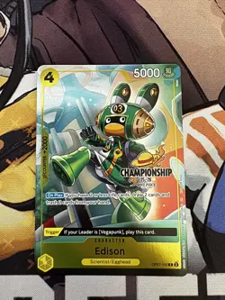 One Piece CS 25-26 Championship Edison Op07-100 English - Image 1