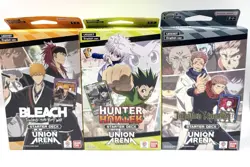 Union Arena Starter Deck UE01ST, UE02ST, UE03ST (Set Of 3) Sealed - Image 1
