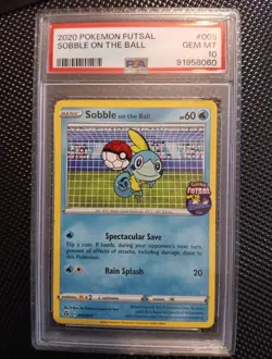 Sobble on the Ball - (Pokemon Futsal) 005/005 Miscellaneous Cards & Products... - Image 2
