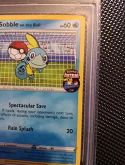 Sobble on the Ball - (Pokemon Futsal) 005/005 Miscellaneous Cards & Products... - Image 3