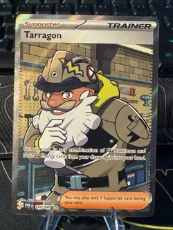 Tarragon Full Art Trainer - 116/088 Perfect Order Pokemon Card TCG - Image 1