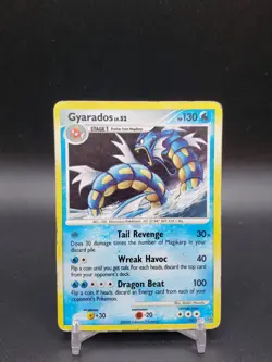Gyarados 19/100 Stormfront Rare HP/DMG Pokemon Card - Image 1