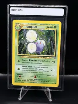Jumpluff - 7/111 - Pokemon Neo Genesis Unlimited Holo Rare Card WOTC MP - Image 1
