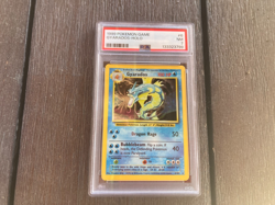 Pokemon PSA 7 NM 1999 Gyarados Base Set Holo Card - Image 1