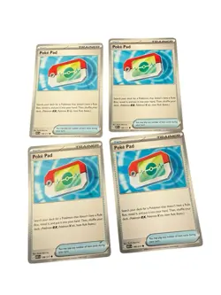 Pokepad Ascended Heroes Pokemon Trainer Card Lot Of 4 NM - Image 1