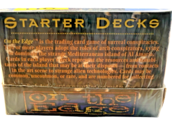 On The Edge CCG Standard Version Factory Sealed Starter Deck-Case of 10/60 Cards - Image 3