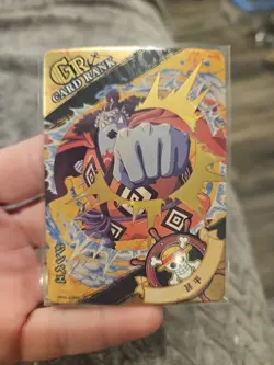 One Piece Holo Foil OPO1-GR10 Collector Trading Card Jinbe (Jinbei) - Image 1