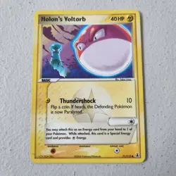 Holon's Voltorb 71/113 EX Delta Species Common Pokemon Card 2005 - Image 1