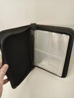 Pokemon Trading Card 3 Ring Small Binder 50 Pages 4 Slots / Sheet feat Pikachu - Image 3