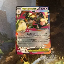 Mega Lopunny ex (Phantasmal Flames 84/94) double rare Pokemon card - Image 1