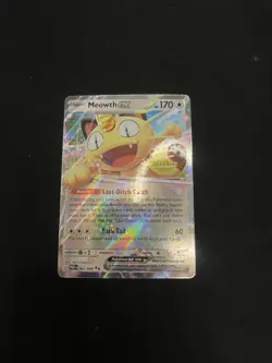Pokemon Cards Meowth EX 062/088 Perfect Order DOUBLE RARE IN HAND - Image 1