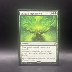 Shamanic Revelation Commander 2019 Magic The Gathering Card - Image 1