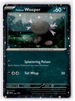 Paldean Wooper 041 SV: Scarlet & Violet Promo Cards Holofoil NM - Image 1