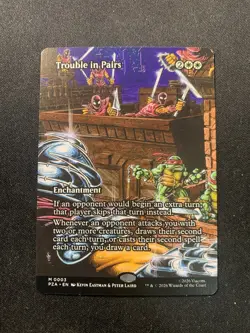 Trouble in Pairs #3 M - Teenage Mutant Ninja Turtles TMNT MTG Non-Foil - Image 1