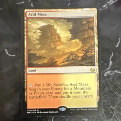 Arid Mesa Modern Masters 2017 Rare Land Regular English 229 MTG Wizards - Image 1