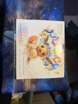 Prismatic Evolution Pokemon Center Exclusive Elite Trainer Box Sealed- Damaged - Image 1