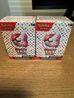 2 Pokemon Scarlet & Violet 151 Booster Bundle (6 packs each) - Image 1
