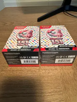 2 Pokemon Scarlet & Violet 151 Booster Bundle (6 packs each) - Image 2