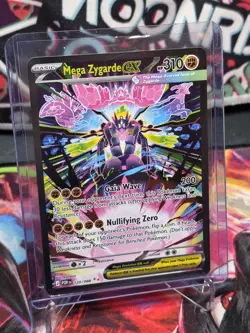 Mega Zygarde EX Perfect Order SIR 120/088 Pokemon Card TCG Near Mint - Image 1