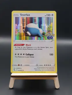 Snorlax - 055/078 (Holo Rare) #55 - Pokemon Sword & Shield: Pokemon Go - Image 1