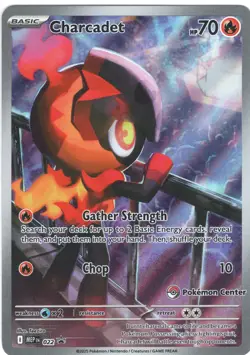 Charcadet - (Pokemon Center Exclusive) - ME: Mega Evolution Promo 022 - Promo - - Image 1