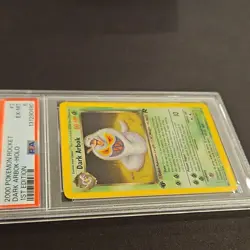 Pokemon 2000 Team Rocket Dark Arbok 1st Edition PSA 6 2/82 Holo Rare English - Image 4