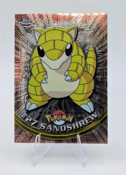 2000 Topps Chrome Pokemon: Sandshrew #27 - NM - Image 1