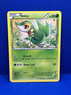 Pokemon Tcg Snivy RC1/RC25 Legendary Treasures Radiant Collection - Image 1