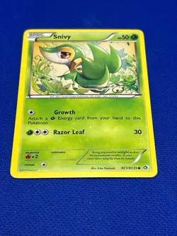 Pokemon Tcg Snivy RC1/RC25 Legendary Treasures Radiant Collection - Image 2