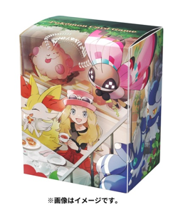 Serena Rubber Play Mat-Deck Case-Deck Shield Set Japanese Pokemon TCG Unopened - Image 4