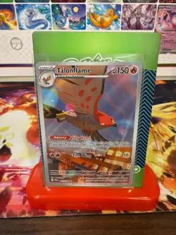 Pokemon Talonflame 091/088 91 English NM Perfect Order Mega Evolution IR - Image 1