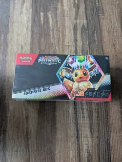 Pokemon TCG Scarlet & Violet Prismatic Evolutions Surprise Box - Image 1