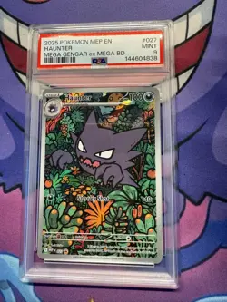 Pokemon TCG Haunter Black Star Promo #27 PSA 9 - Image 1