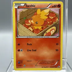 Torchic RC5/RC25 Holo Legendary Treasures: Radiant Collection Pokemon TCG MP - Image 1