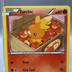 Torchic RC5/RC25 Holo Legendary Treasures: Radiant Collection Pokemon TCG MP - Image 2