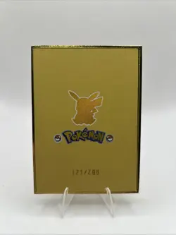 Pokemon Chinese Mengka Charizard Charmeleon Charmander Gold Frame Case Hit /288 - Image 2