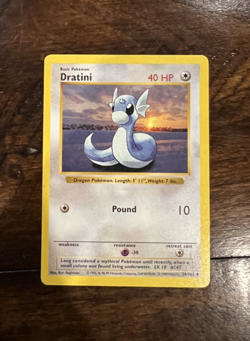 Dratini 26/102 Shadowless - Base Set Pokemon TCG - NM - Image 1